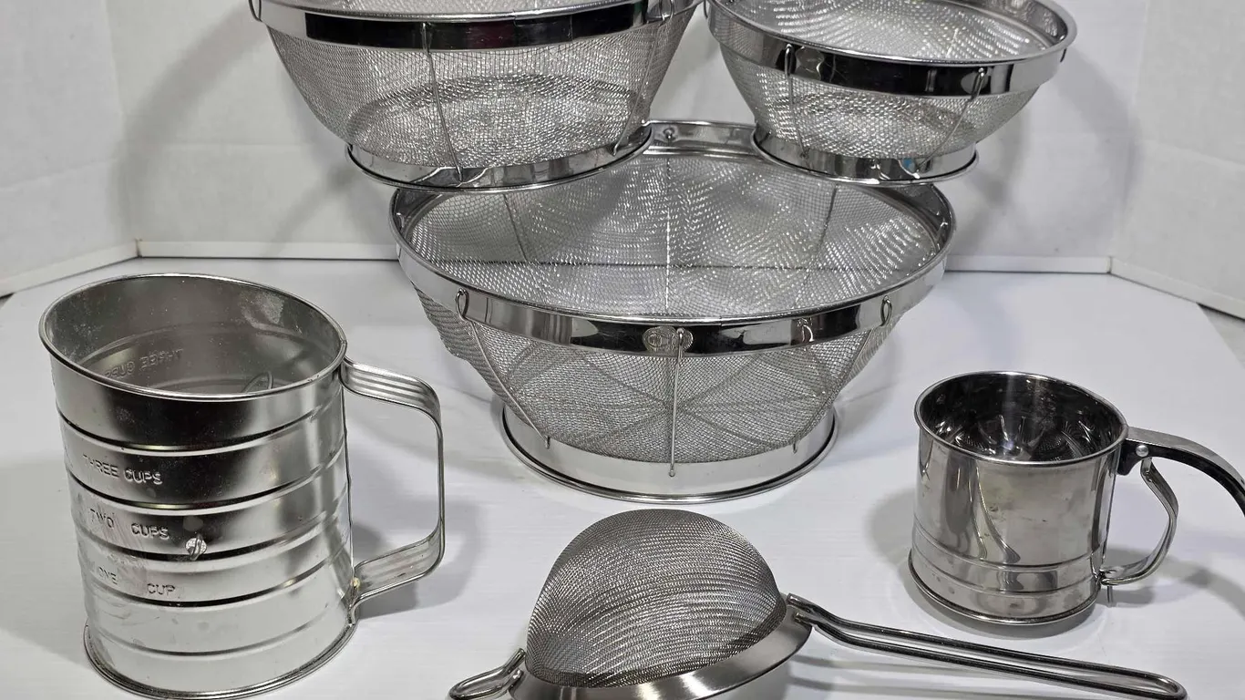 Colander, and Sifters. K
