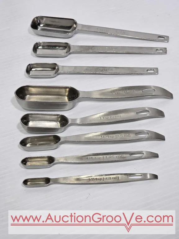 AMCO and Endurance Stainless Steel Measuring Spoons. K