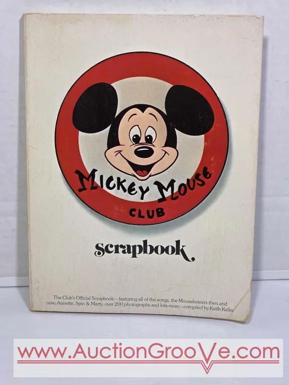 1975 Mickey Mouse Club Scrapbook. LR