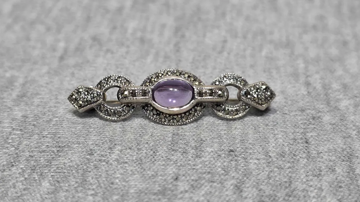 Sterling Silver Pin Marked Vintage. JB