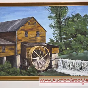 Original Painting by Lynn Rice. 25 x 19. LR