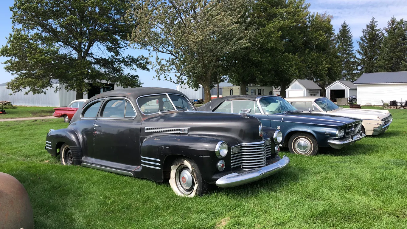 1941 Cadillac Series 62 Two-Door Coupe, Black, Project Car