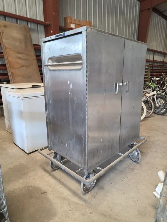 Stainless steel rolling storage cart