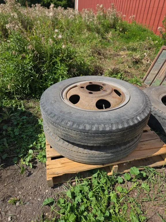 Qty 2 7.50/20 truck tires