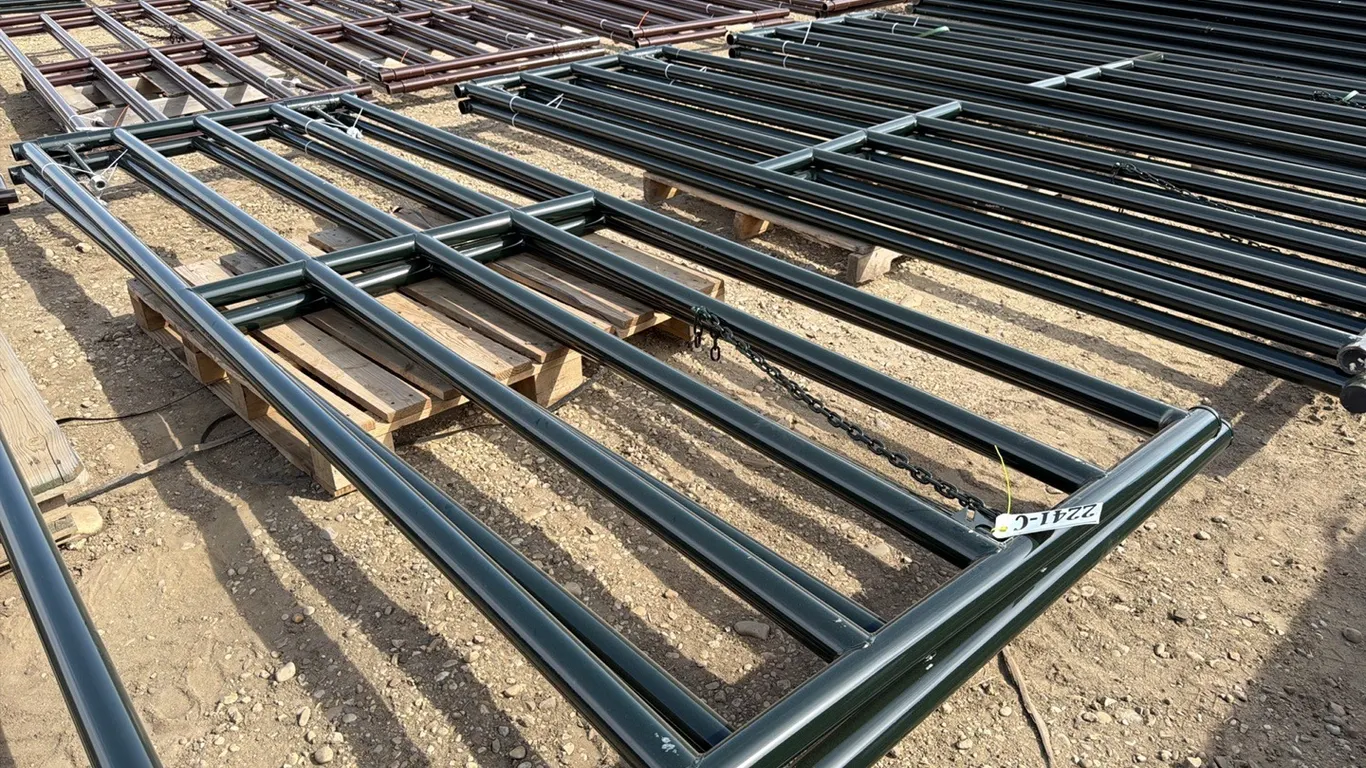 2 - NEW/UNUSED 12' RANCH GATES - SOLD PER GATE