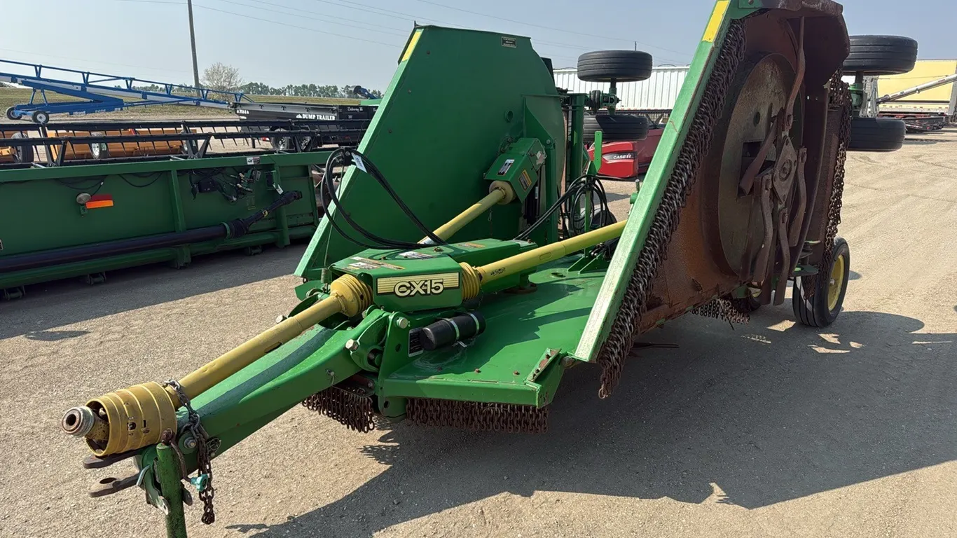 ID 1031 2015 John Deere CX15 Batwing Mower
