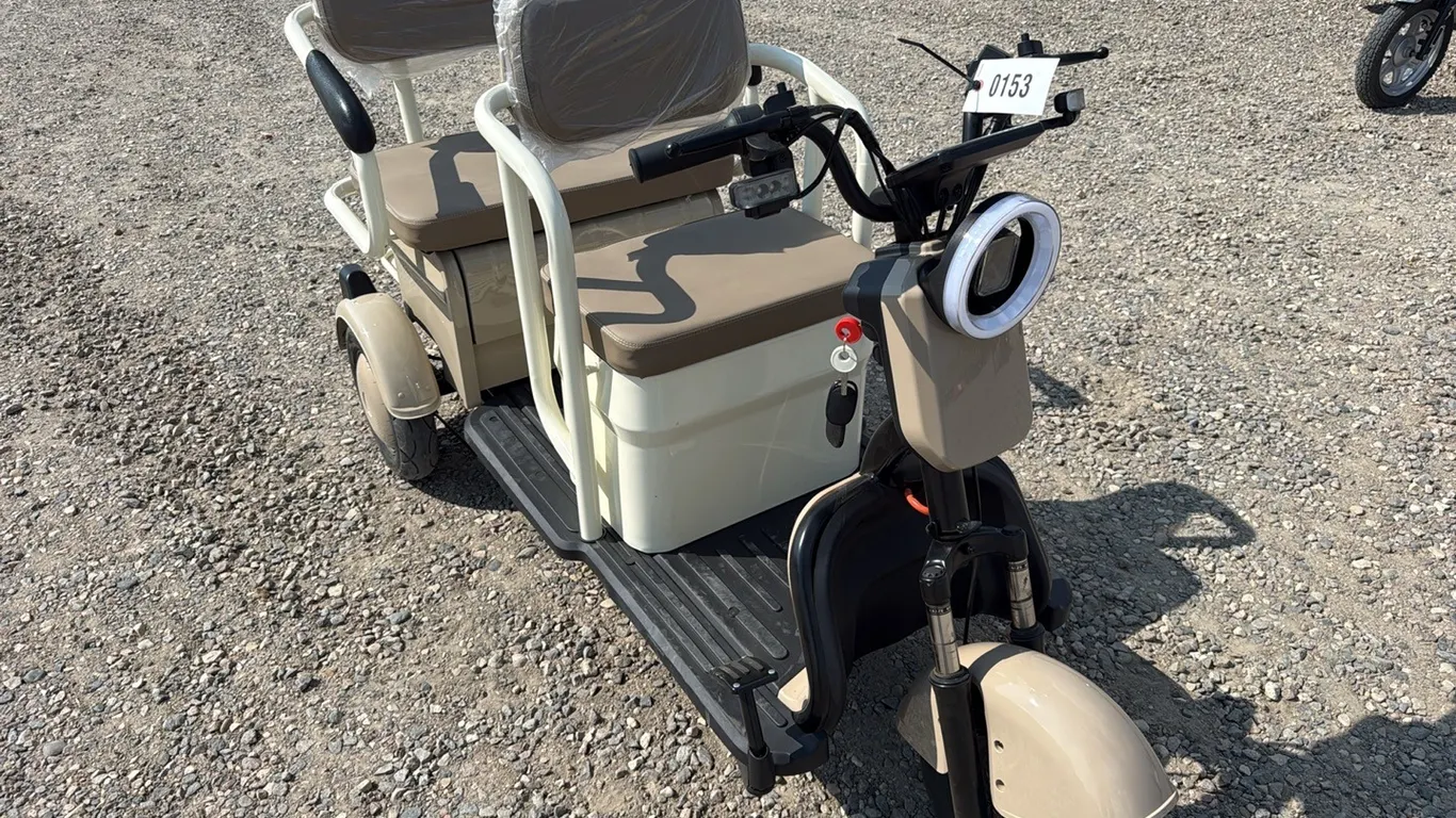 ID 0153 Electric Trike Golf Cart