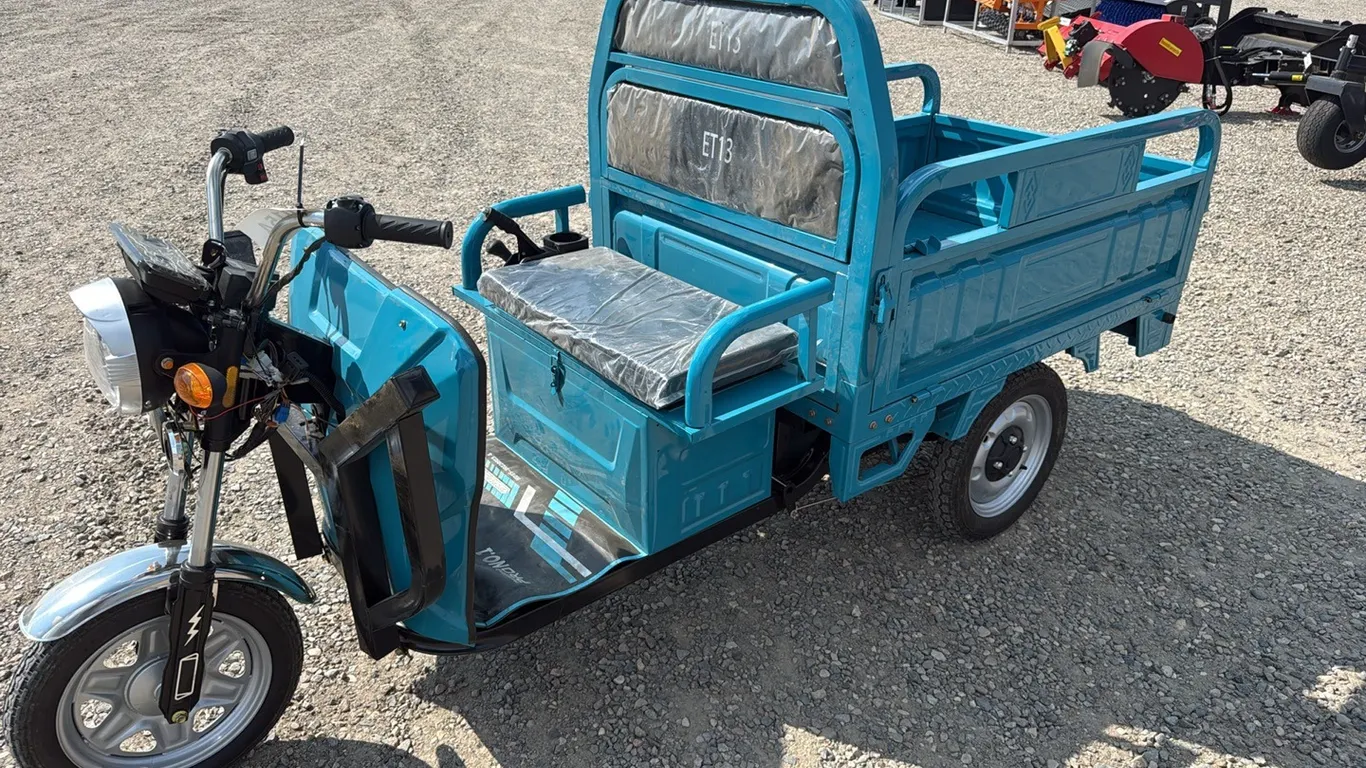 ID 0154 Electric Trike w/ dump bed