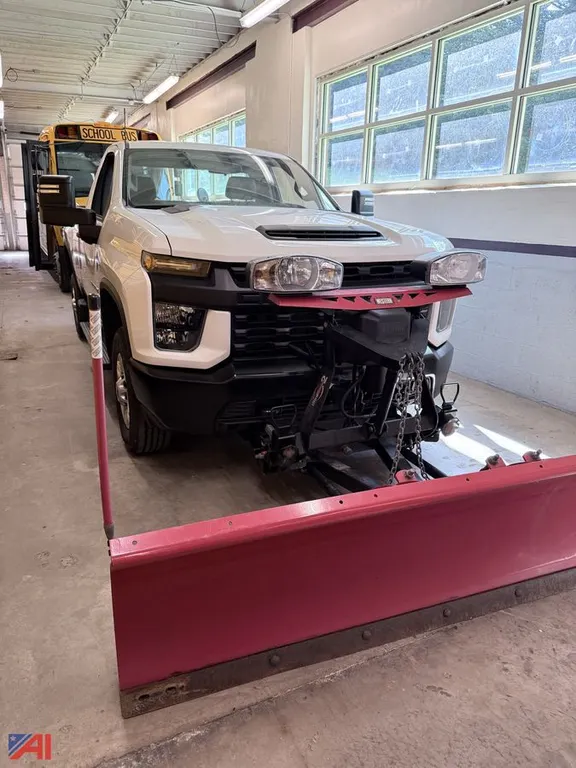 2022 Chevy Silverado 3500HD Pickup Truck with Plow