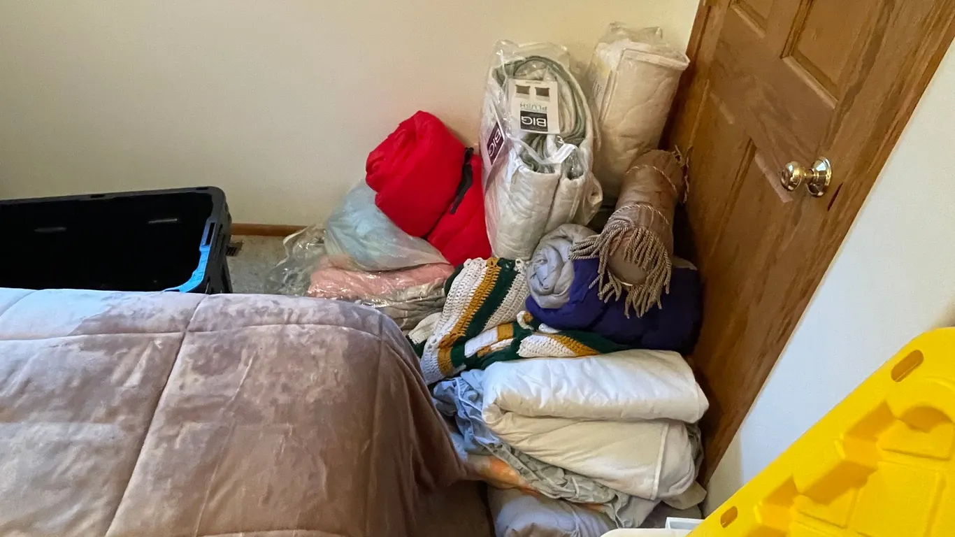 Large Lot of Bedding and (2) Sleeping Bags