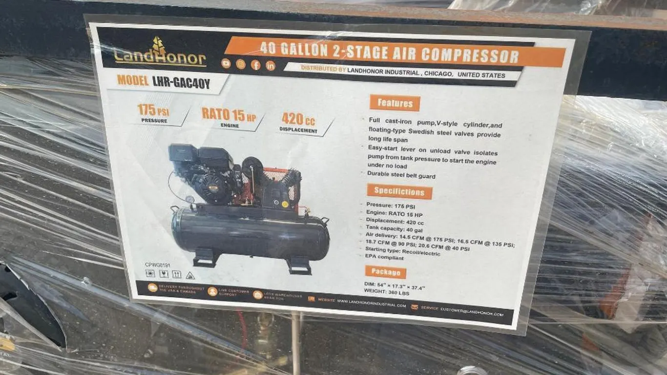 40gal 2-Stage Air Compressor