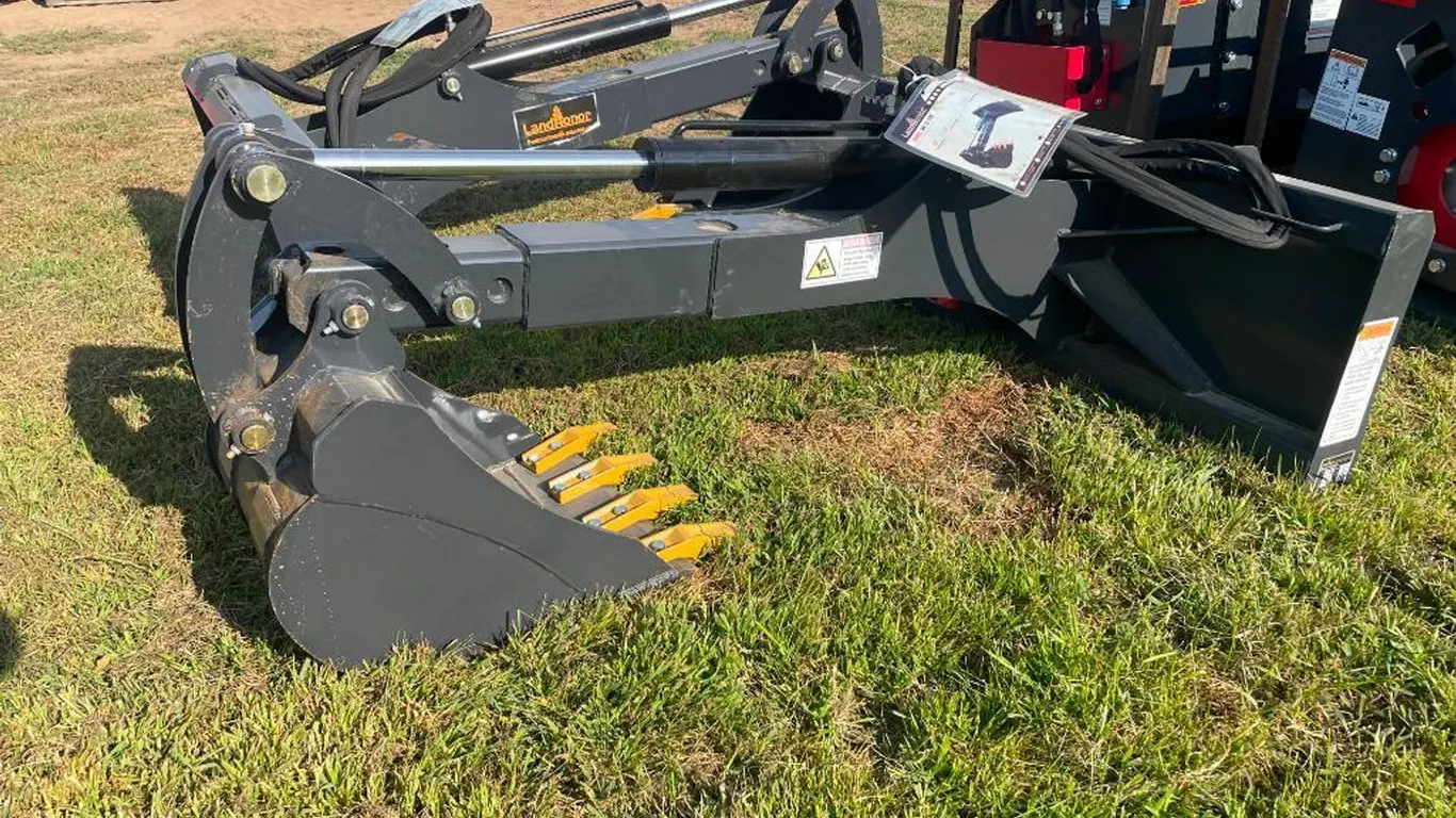 Big Arm Skidsteer Backhoe