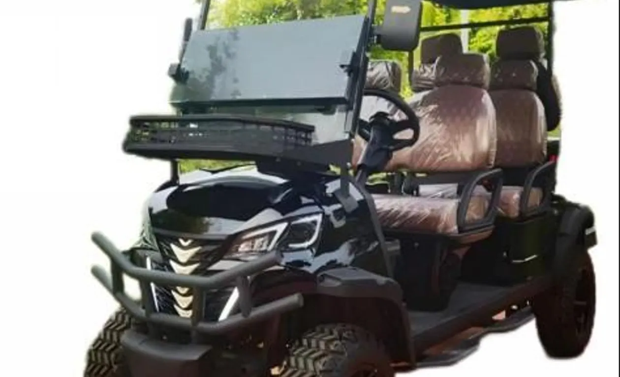 Off-Road Golf Cart - 6 Seater - Blue
