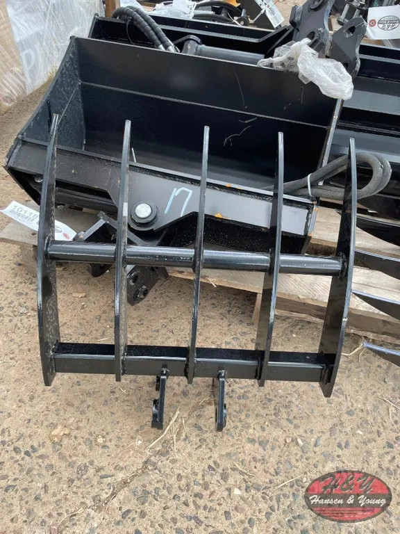 Excavator Rake - To Fit 1-2 Ton Excavator, Pin Diameter 1''