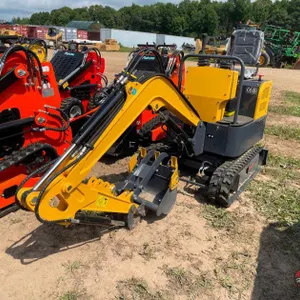 Hydraulic Mini Excavator - Yellow