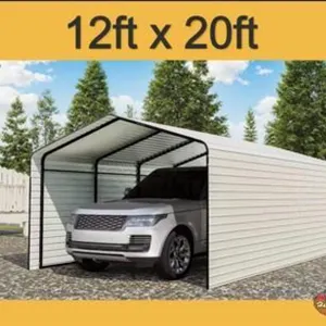 12'x20' Enclosed Carport