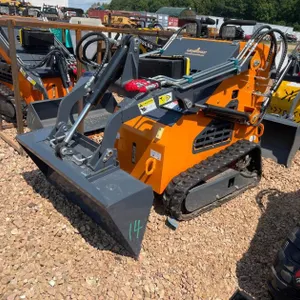 Mini Skidsteer Loader - Orange