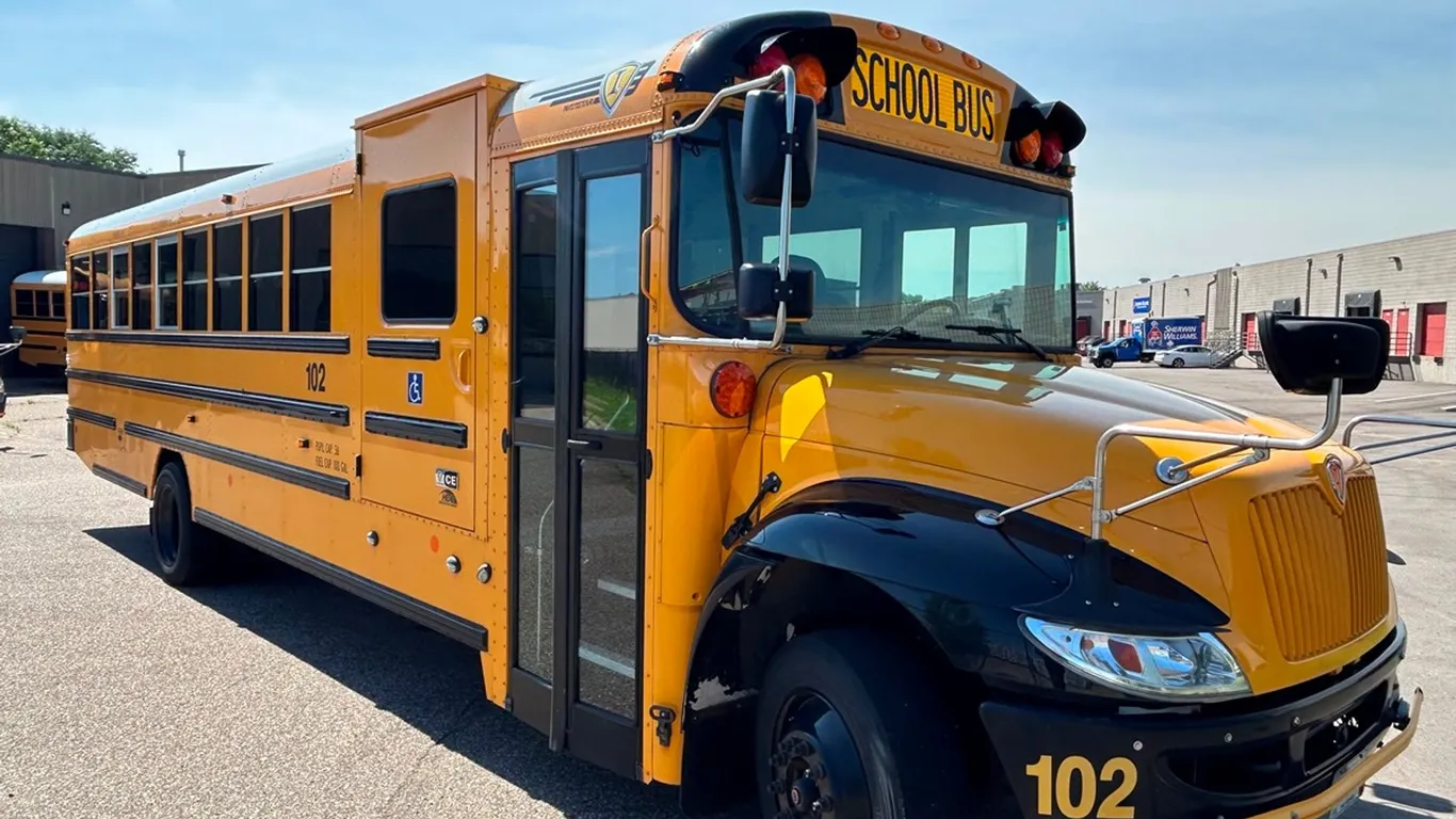 2020 International School Bus with Wheelchair Lift (#102)