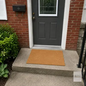 MAINEVENT Plain Coir Blank Doormat Coir 30x17 Inch for Screen Printing, Blank Door Mat for Crafts, Plain Welcome Mat for Small Biz