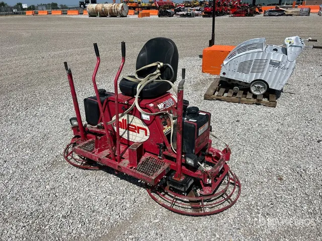 2014 Allen MP235 Ride-On Power Trowel