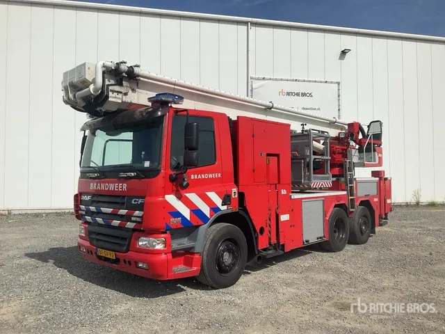 2007 DAF AS75PC 6x2 Telescopic Aerial Platform Fire Truck