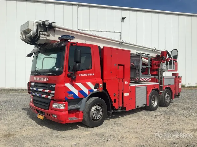 2007 DAF AS75PC 6x2 Telescopic Aerial Platform Fire Truck