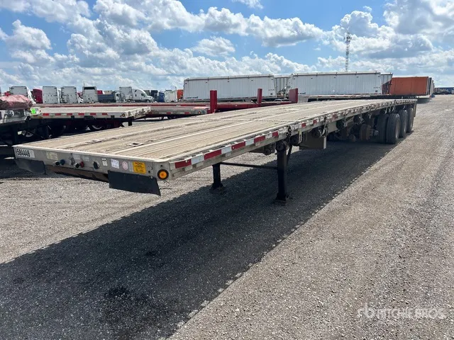 2008 Reitnouer 53 ft Quad/A Flatbed Trailer