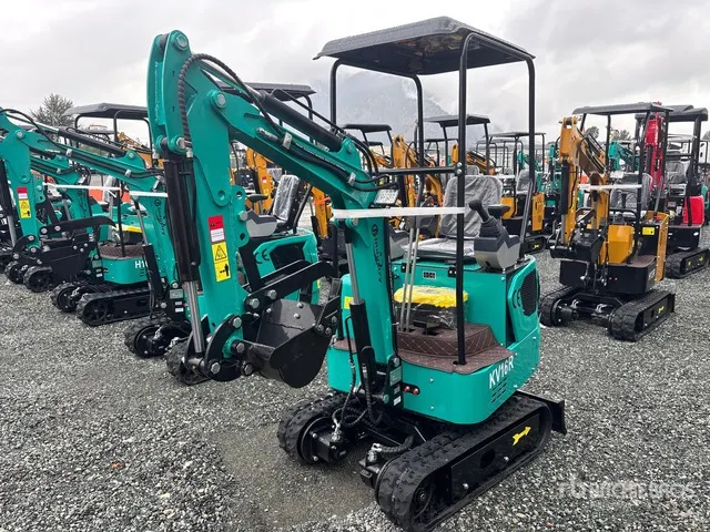 2026 CFG KV16R Mini Excavator (Unused)