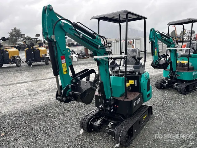 2026 CFG KT13R Mini Excavator (Unused)