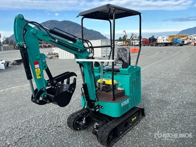 2026 CFG H16R Mini Excavator (Unused)