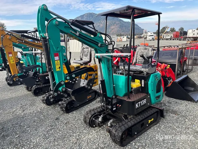 2026 CFG KT13R Mini Excavator (Unused)