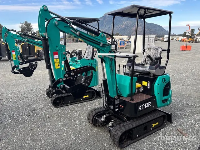 2026 CFG KT13R Mini Excavator (Unused)
