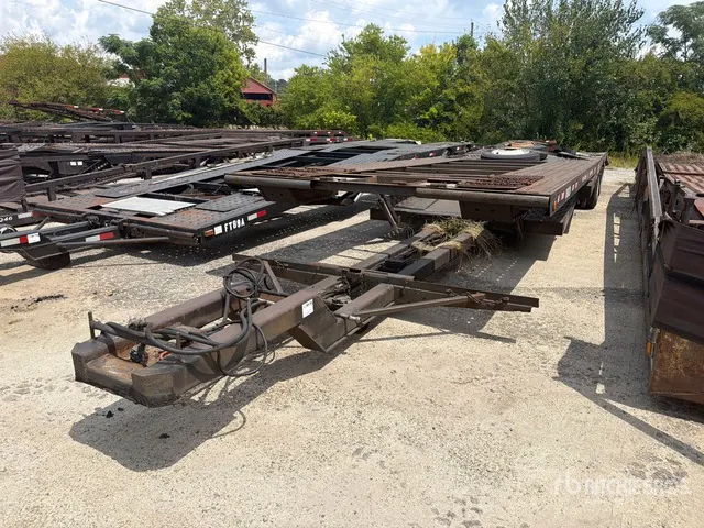 1993 Nu Van T/A 3 Car Open Car Carrier Trailer