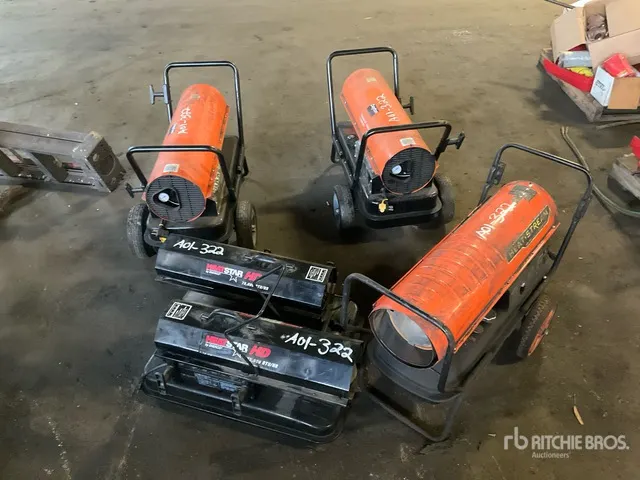 Quantity of (5) Ground Heater