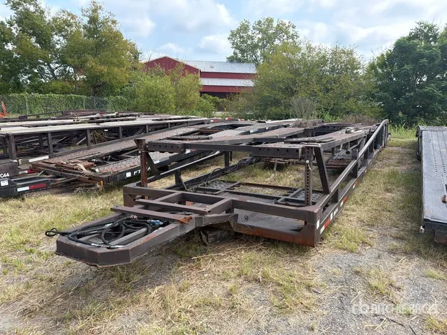 1995 JM Trailer T/A 3 Car Open Car Carrier Trailer