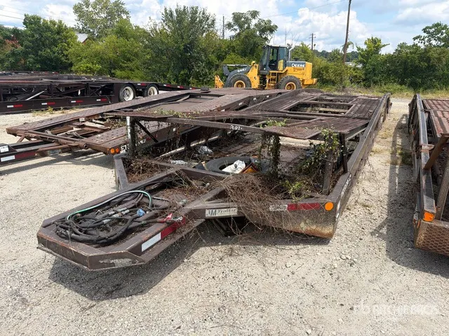 2007 JM Trailer T/A 3 Car Open Car Carrier Trailer