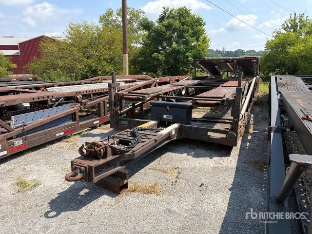 2003 JM Trailer T/A 4 Car Car Carrier Trailer