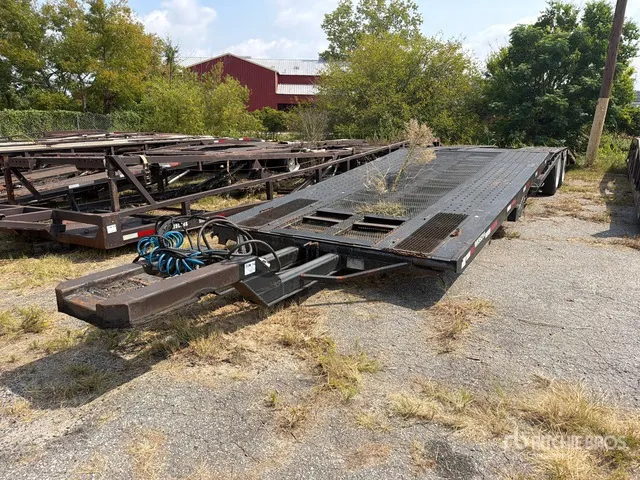 1996 Nu Van T/A 3 Car Open Car Carrier Trailer