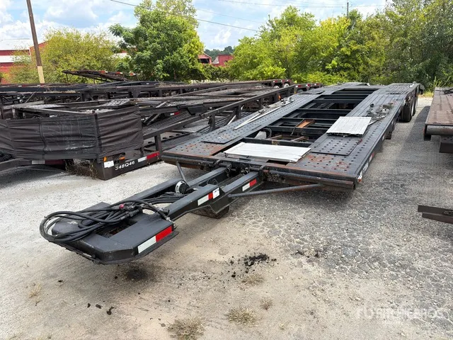 2001 Nu Van T/A 3 Car Open Car Carrier Trailer