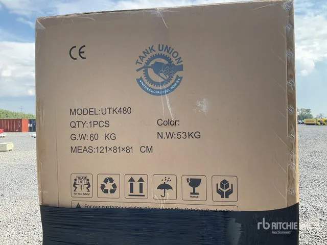 2026 TANK-UNION UTK480 Portable ADblue Tank Tank (Unused)