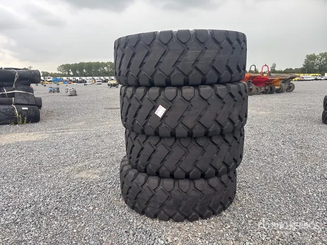 Quantity of (4) 2026 23.5-25 E3/L3 Tires (Unused)