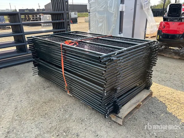 Quantity of (24) BYT MSPP07 7 ft Mesh Sheep Livestock Panel