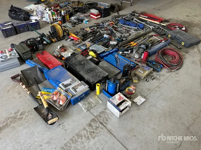 Quantity of Service Truck Tools