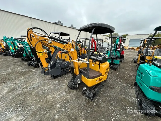 2026 CFG QK18R Mini Excavator (Unused)