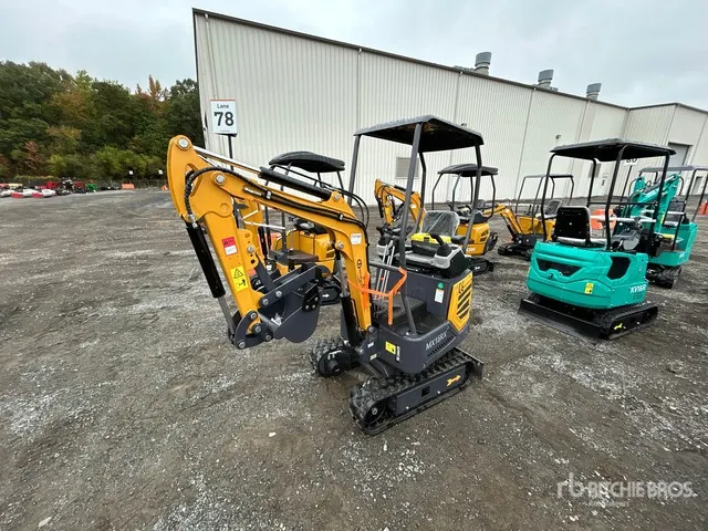 2026 CFG MX15RX Mini Excavator (Unused)