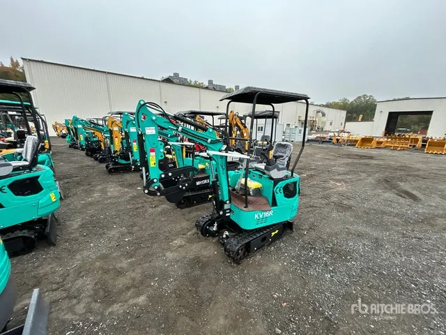 2026 CFG KV16R Mini Excavator (Unused)