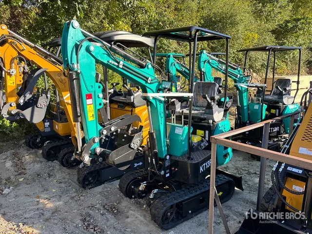 2026 CFG KT13R Mini Excavator (Unused)