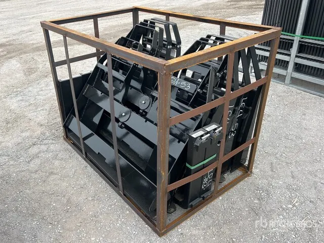 Quantity of (5) 2026 AGT SSCPF48-4400-WFF Skid Steer Forks (Unused)