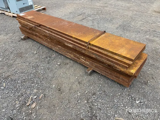 Quantity of (11) Steel Plates