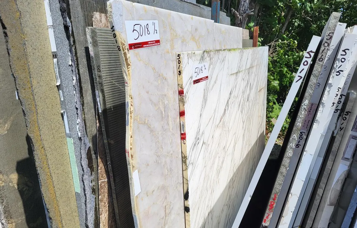 (2) Cut Stone Slabs
UNRESERVED